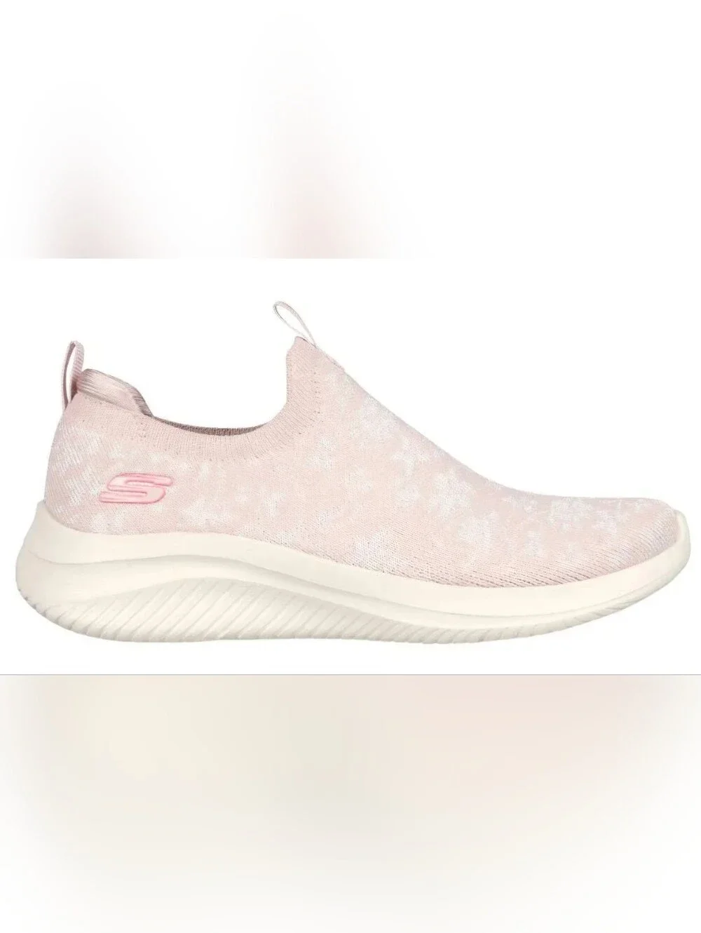 Sketchers Women's Ultra Flex 3.0 - Flourish Me Pink Sneakers. Womens 10